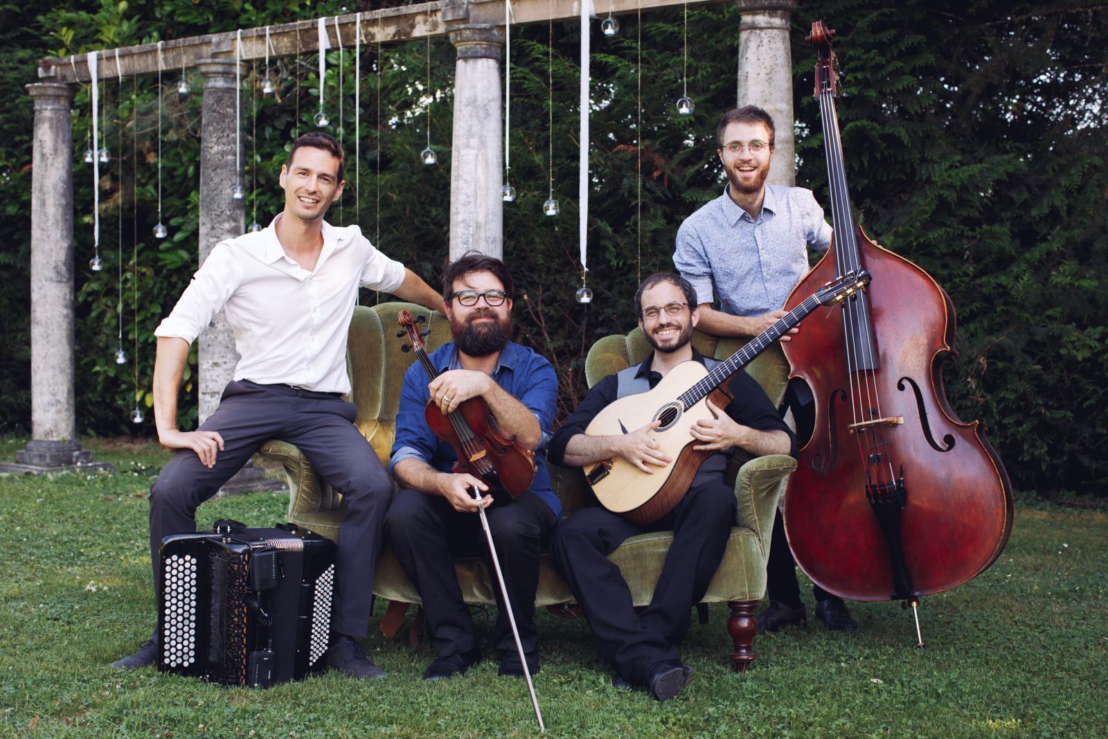 gipsy jazz band from Lyon in France