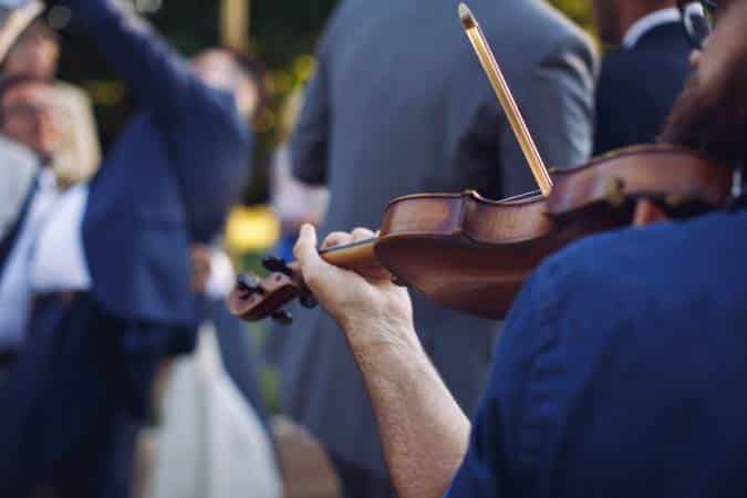 groupe de jazz manouche avec violoniste