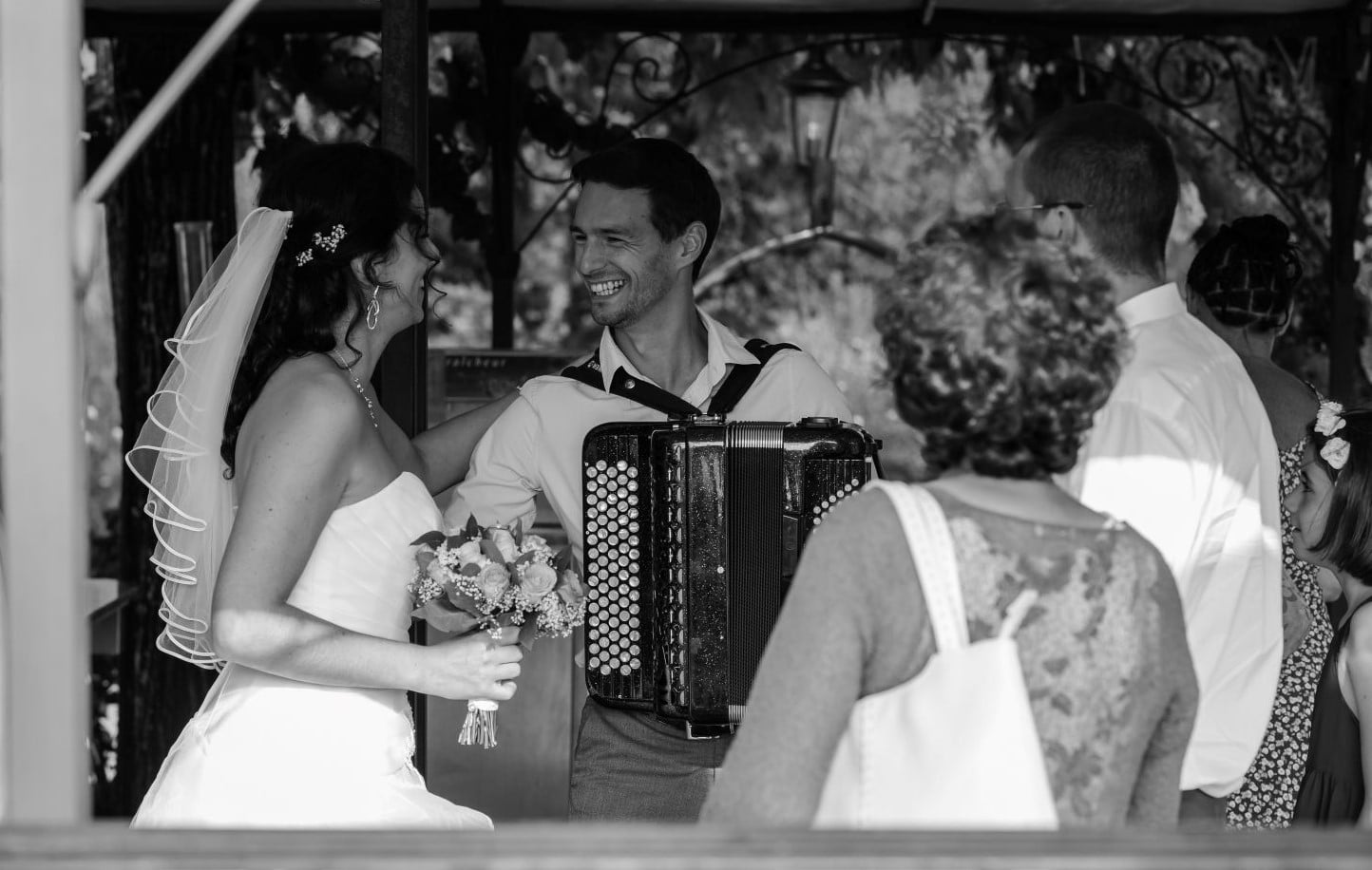 La mariée et l’accordéoniste